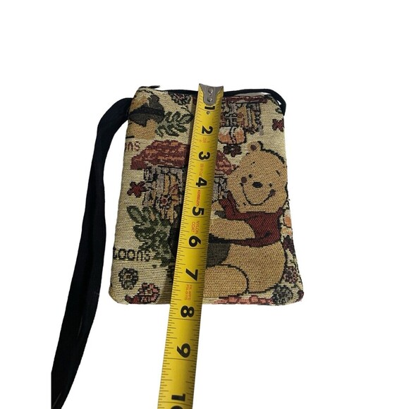 Disney WINNIE THE POOH TIGGER TAPESTRY CROSBODY BAG Handmade RARE - Picture 5 of 15